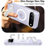 SPIDERCASE Google Pixel 11 Manyetik Standl� K�l�f-Clear