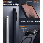 SPIDERCASE Google Pixel 11 Pro Uyumlu Manyetik K�l�f-Black