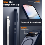 SPIDERCASE Google Pixel 11 Pro Uyumlu Manyetik K�l�f-Blue