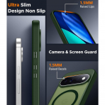 SPIDERCASE Google Pixel 11 Pro XL Manyetik K�l�f-Green