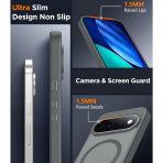 SPIDERCASE Google Pixel 11 Pro XL Manyetik K�l�f-Gray