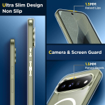SPIDERCASE Google Pixel 11 Pro XL Manyetik K�l�f-Clear