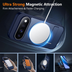 SPIDERCASE Google Pixel 11 Pro XL Standl� K�l�f-Blue