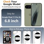 SPIDERCASE Google Pixel 11 Pro XL Standl� K�l�f-Black