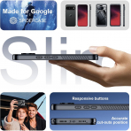 SPIDERCASE Google Pixel 11 Tam Korumal� K�l�f-Black