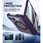 SPIDERCASE iPhone Duo Manyetik Standl� K�l�f-Purple