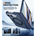 SPIDERCASE iPhone Duo Manyetik Standl� K�l�f-Blue