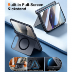 SPIDERCASE iPhone Duo Manyetik Standl� K�l�f-Black