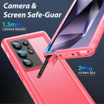 SPORTLINK Galaxy S24 Ultra Su Geirmez Klf -Pink
