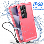 SPORTLINK Galaxy S24 Ultra Su Geirmez Klf -Pink