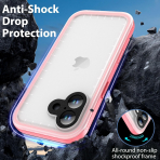 SPORTLINK Apple iPhone 17 Su Geirmez Klf-Pink