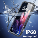 SPORTLINK Apple iPhone 17 Su Geirmez Klf-Black