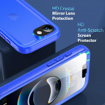 SPORTLINK Apple iPhone 16e Su Geirmez Klf-Blue