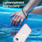 SPORTLINK Apple iPhone Air Su Geirmez Klf-Pink
