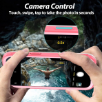 SPORTLINK Apple iPhone 17 Pro Su Geirmez Klf-Pink