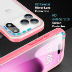 SPORTLINK Apple iPhone 17 Pro Su Geirmez Klf-Pink