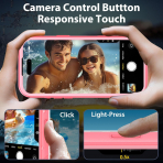 SPORTLINK Apple iPhone 17 Pro Su Geirmez Klf-Pink