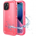 SPORTLINK iPhone 13 Su Geirmez Klf (MIL-STD-810G)-Pink