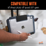 STM Apple iPad A16 Dux Plus Klf (11 in) -Black