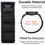 SUNFWR Apple Watch 10 42mm Kay -Black Black 