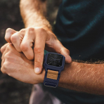 SUNFWR Apple Watch 11/10 42mm Naylon Spor Kay��-Blue