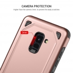 SUNGUY Samsung Galaxy A8 Armor Klf-Rose Gold