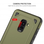 SUNGUY Samsung Galaxy A8 Armor Klf-Army Green