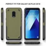 SUNGUY Samsung Galaxy A8 Armor Klf-Army Green