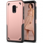 SUNGUY Samsung Galaxy A8 Plus Armor Klf-Rose Gold