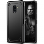 SUNGUY Samsung Galaxy A8 Plus Armor Klf-Black