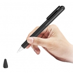 SUPCASE Apple Pencil 2 Silikon Koruyucu Klf-Black