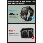 SUPCASE Apple Watch 10 46mm UBO Kay -Black 
