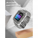 SUPCASE Apple Watch 9 Kay�� (44/45mm)-Silver