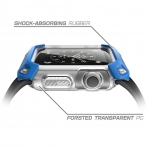 SUPCASE Apple Watch Premium Hybrid Koruyucu Bumper Klf (38mm)-Blue