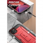 SUPCASE Apple iPhone 11 Pro Max Unicorn Beetle Pro Serisi Klf-Red