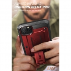 SUPCASE Apple iPhone 11 Pro Max Unicorn Beetle Pro Serisi Klf-Red