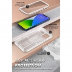 SUPCASE  Apple iPhone 12 Unicorn Beetle Pro Serisi Klf-Clear