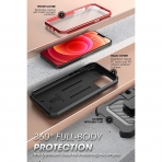 SUPCASE Apple iPhone 13 Pro Max Unicorn Beetle Pro Serisi Klf-Red