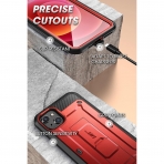 SUPCASE Apple iPhone 13 Unicorn Beetle Pro Serisi Klf-Red