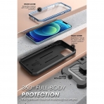 SUPCASE Apple iPhone 13 Unicorn Beetle Pro Serisi Klf-Blue