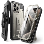 SUPCASE Apple iPhone 15 Pro Max Unicorn Beetle Pro Serisi Klf-Gray