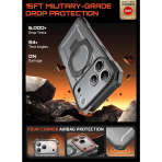 SUPCASE Apple iPhone 17 Pro Max UB Grip Rugged K�l�f-Translucent Gray