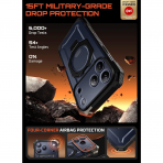SUPCASE Apple iPhone 17 Pro Max UB Grip Rugged K�l�f-Translucent Black