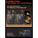 SUPCASE Apple iPhone 17 Pro Max UB Grip Rugged K�l�f-K2Night