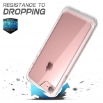 SUPCASE Apple iPhone 8 Unicorn Beetle Serisi effaf Klf-Clear Frost