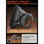 SUPCASE Apple iPhone Air UB Grip Rugged Klf-Black