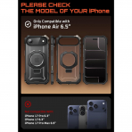 SUPCASE Apple iPhone Air UB Grip Rugged Klf-Black