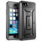 SUPCASE Apple iPhone SE/5/5S Unicorn Beetle PRO Serisi Klf-Black