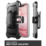 SUPCASE Apple iPhone XS / X Unicorn Beetle Pro Serisi Kemer Klipsli Klf-Rose Gold