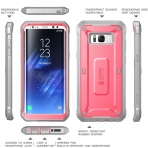 SUPCASE Samsung Galaxy S8 Plus Full-body Rugged Holster Klf-Pink